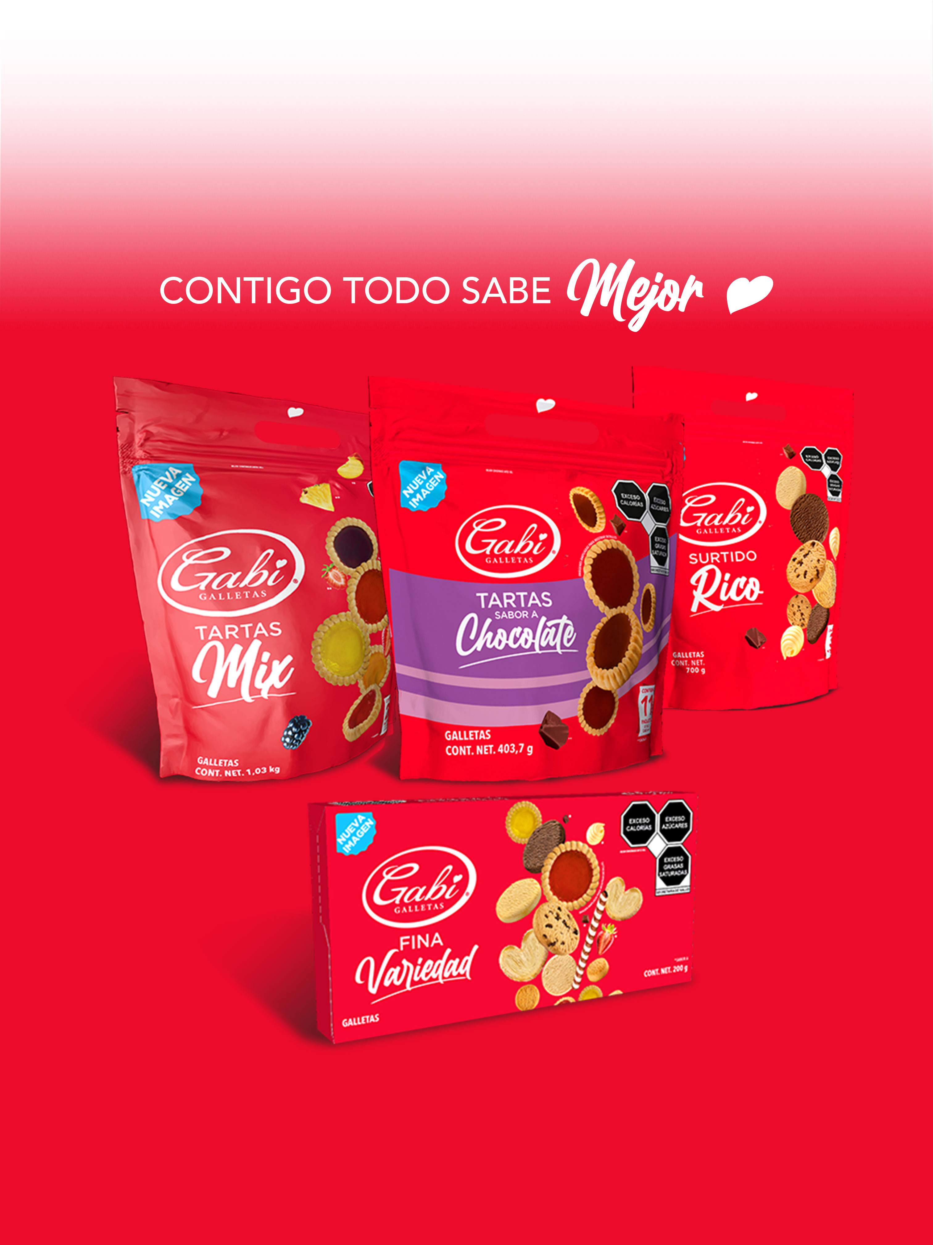 Slide Contigo todo sabe mejor